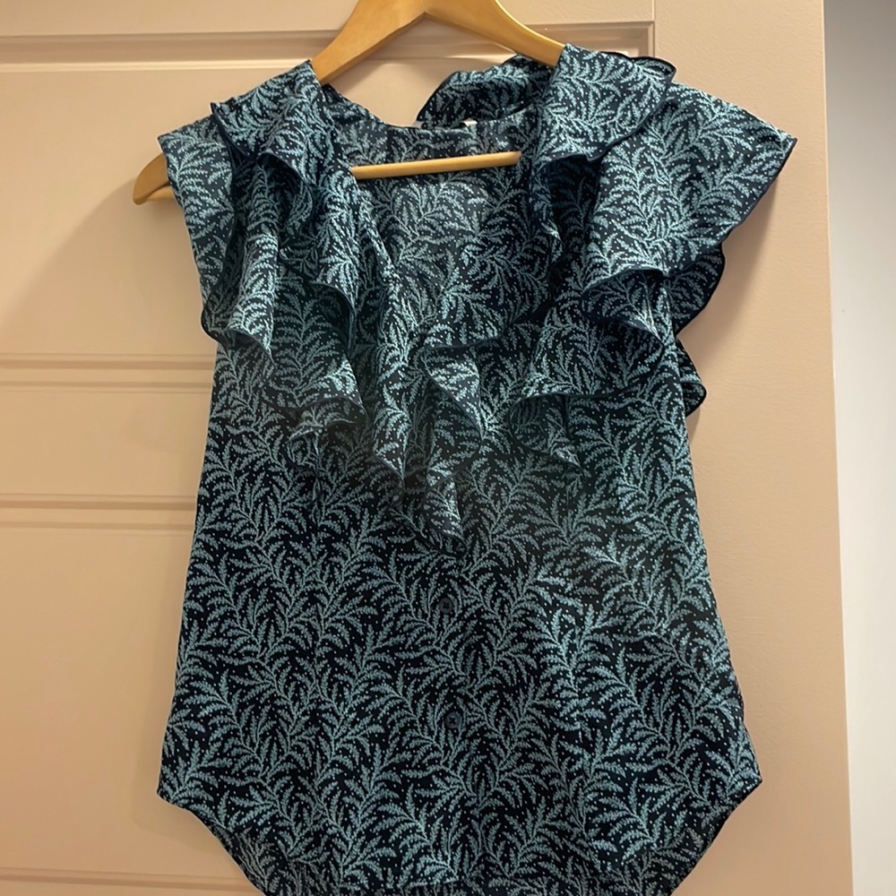 Joie ruffled shirt